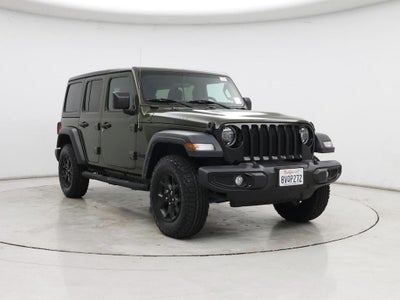 Photo of a 2021 Jeep Wrangler Unlimited 4X4 Willys 4DR SUV for sale