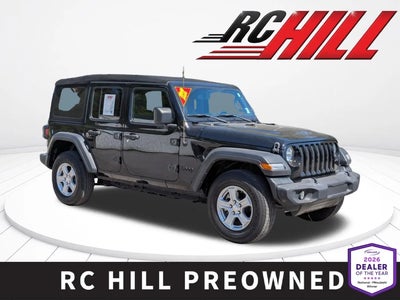 Photo of a 2022 Jeep Wrangler Unlimited 4X4 Sport 4DR SUV for sale