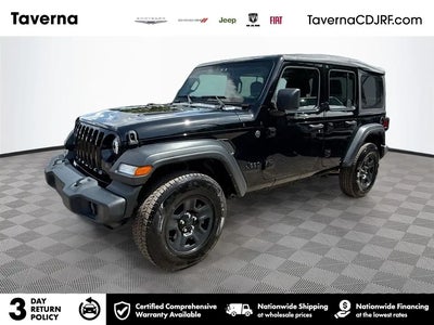 Photo of a 2022 Jeep Wrangler Unlimited 4X4 Sport 4DR SUV for sale