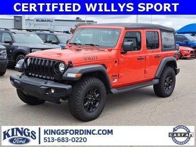 2022 Jeep Wrangler Unlimited 4X4 Sport 4DR SUV