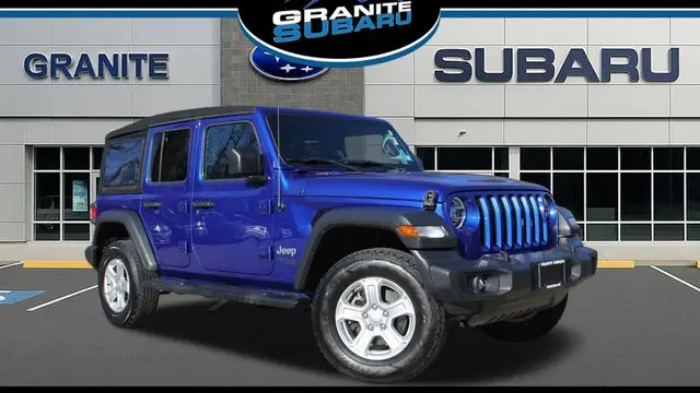 Preowned 2020 Jeep Wrangler Unlimited Sport S for Sale