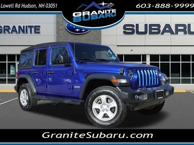 Photo of a 2020 Jeep Wrangler Unlimited 4X4 Sport 4DR SUV for sale