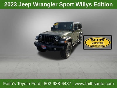 2023 Jeep Wrangler 4X4 Sport 4DR SUV