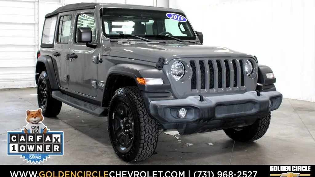 Preowned 2019 Jeep Wrangler Unlimited Sport for Sale