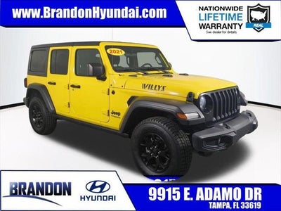 2021 Jeep Wrangler Unlimited 4X4 Willys 4DR SUV