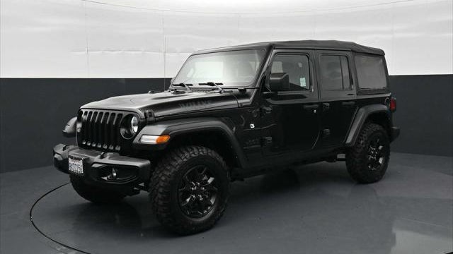 Preowned 2021 Jeep Wrangler Unlimited Willys for Sale