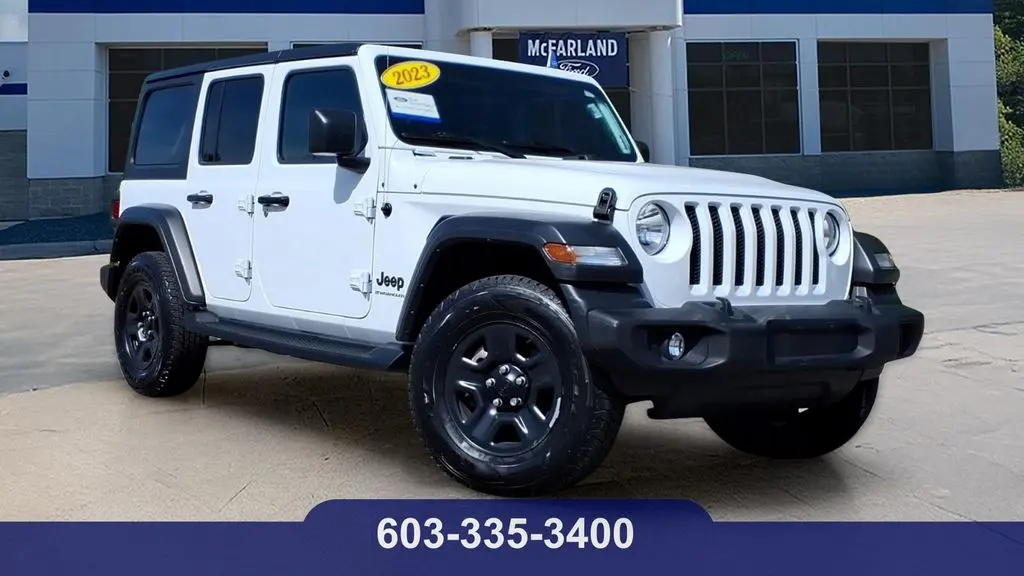 Preowned 2023 Jeep Wrangler Sport for Sale
