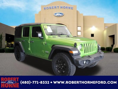 Photo of a 2018 Jeep Wrangler Unlimited 4X4 Sport 4DR SUV (midyear Release) for sale