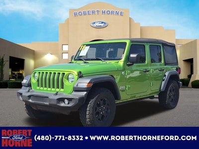 Photo of a 2018 Jeep Wrangler Unlimited 4X4 Sport 4DR SUV (midyear Release) for sale