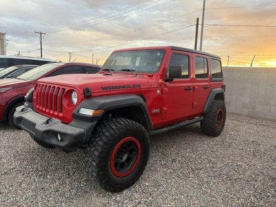 Photo of a 2020 Jeep Wrangler Unlimited 4X4 Sport 4DR SUV for sale