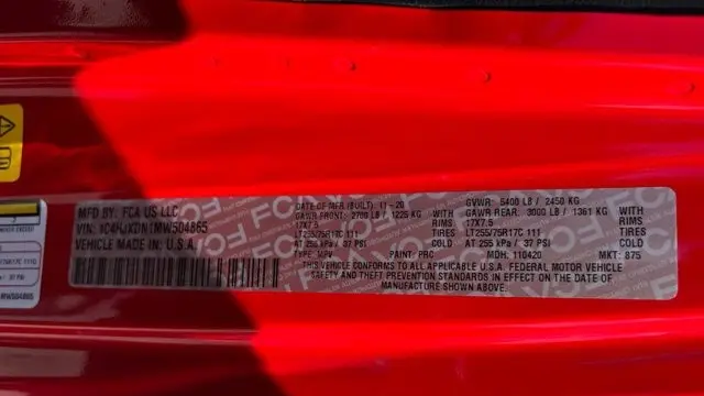 2021 Jeep Wrangler Unlimited Willys