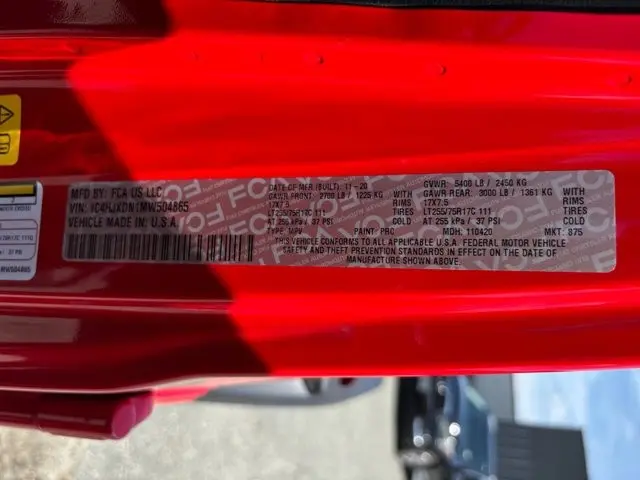 2021 Jeep Wrangler - $31,995