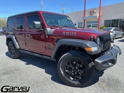 Photo of a 2021 Jeep Wrangler Unlimited 4X4 Willys 4DR SUV for sale