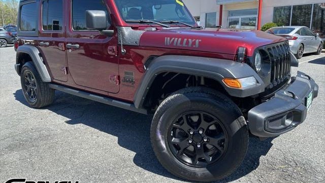 Preowned 2021 Jeep Wrangler Unlimited Willys for Sale