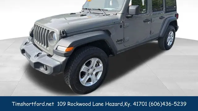 Preowned 2021 Jeep Wrangler Unlimited Sport for Sale