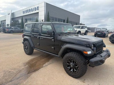 Photo of a 2021 Jeep Wrangler Unlimited 4X4 Willys 4DR SUV for sale