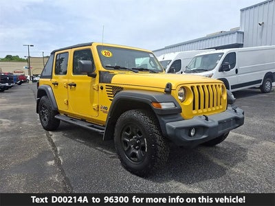 Photo of a 2020 Jeep Wrangler Unlimited 4X4 Willys Sport 4DR SUV for sale