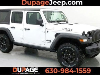 Photo of a 2021 Jeep Wrangler Unlimited 4X4 Willys 4DR SUV for sale