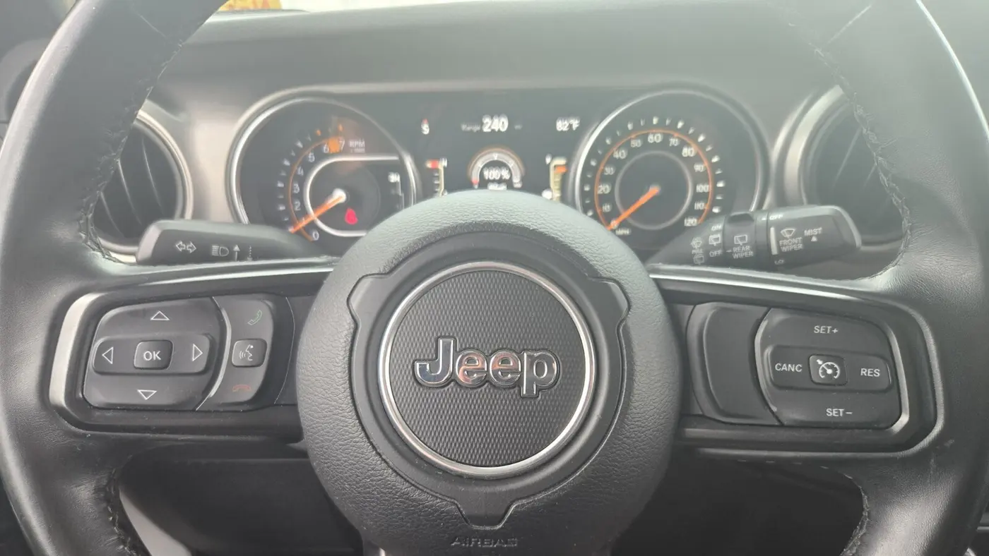 2020 Jeep Wrangler Unlimited Black and Tan