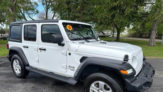 Preowned 2020 Jeep Wrangler Unlimited Black and Tan for Sale