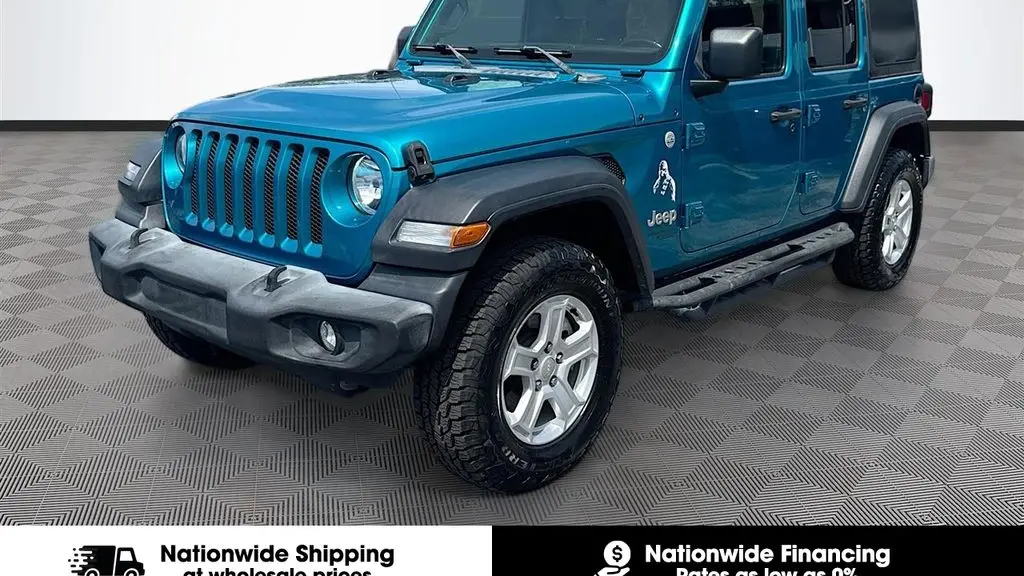 Preowned 2020 Jeep Wrangler Unlimited Willys Sport for Sale
