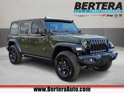 2020 Jeep Wrangler Unlimited 4X4 Willys 4DR SUV