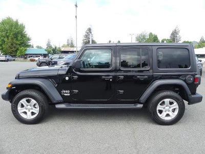 Photo of a 2020 Jeep Wrangler Unlimited 4X4 Sport 4DR SUV for sale