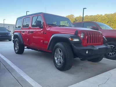 Photo of a 2021 Jeep Wrangler Unlimited 4X4 Sport 4DR SUV for sale