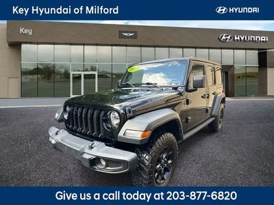 Photo of a 2021 Jeep Wrangler Unlimited 4X4 Willys 4DR SUV for sale