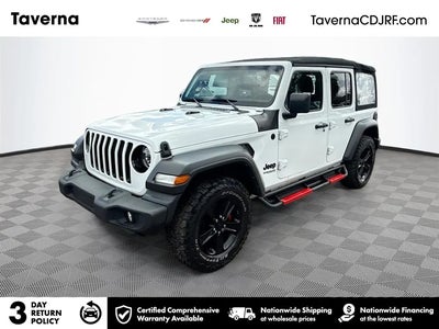Photo of a 2022 Jeep Wrangler Unlimited 4X4 Sport 4DR SUV for sale