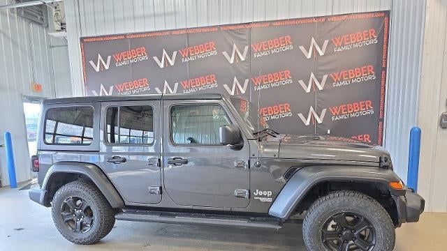 2020 Jeep Wrangler Unlimited Black and Tan
