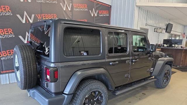 2020 Jeep Wrangler Unlimited Black and Tan