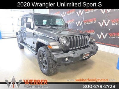 Photo of a 2020 Jeep Wrangler Unlimited 4X4 Sport 4DR SUV for sale