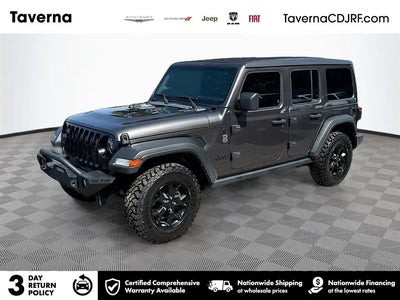 Photo of a 2021 Jeep Wrangler Unlimited 4X4 Sport 4DR SUV for sale