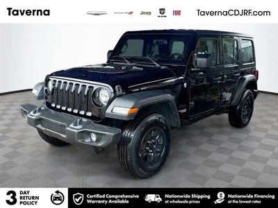 Photo of a 2021 Jeep Wrangler Unlimited 4X4 Willys 4DR SUV for sale
