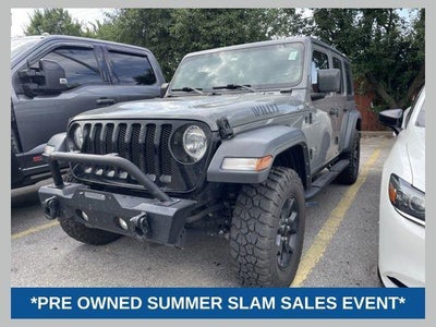 Photo of a 2021 Jeep Wrangler Unlimited 4X4 Sport 4DR SUV for sale