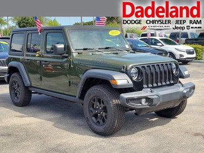 Photo of a 2022 Jeep Wrangler Unlimited 4X4 Sport 4DR SUV for sale
