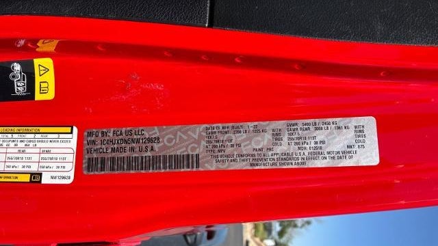 2022 Jeep Wrangler Unlimited Sport