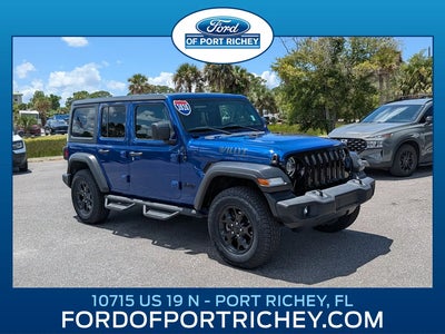 Photo of a 2020 Jeep Wrangler Unlimited 4X4 Sport 4DR SUV for sale