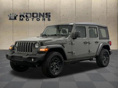 2022 Jeep Wrangler Unlimited 4X4 Sport 4DR SUV