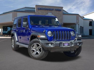 2020 Jeep Wrangler Unlimited 4X4 Willys Sport 4DR SUV