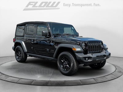 Photo of a 2020 Jeep Wrangler Unlimited 4X4 Willys 4DR SUV for sale