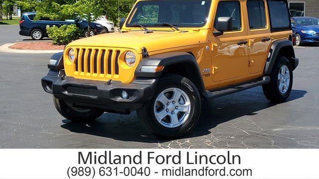 Preowned 2021 Jeep Wrangler Unlimited Sport for Sale