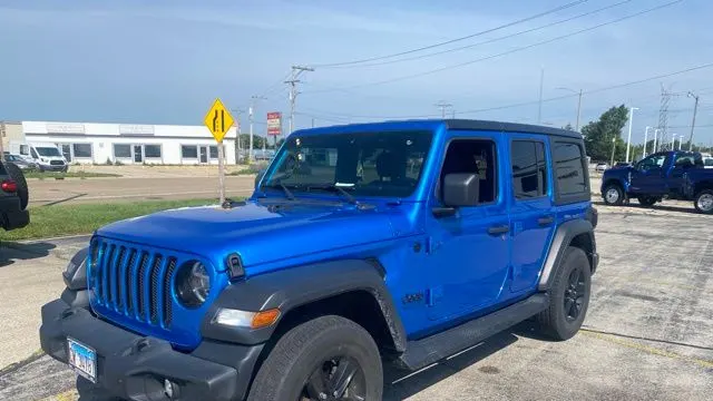 Preowned 2021 Jeep Wrangler Unlimited Willys for Sale