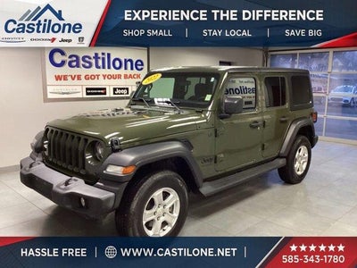 Photo of a 2022 Jeep Wrangler Unlimited 4X4 Sport 4DR SUV for sale
