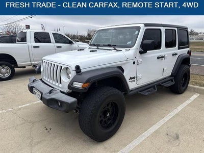 2018 Jeep Wrangler Unlimited 4X4 Sport 4DR SUV (midyear Release)