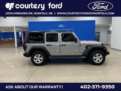 Photo of a 2020 Jeep Wrangler Unlimited 4X4 Sport 4DR SUV for sale