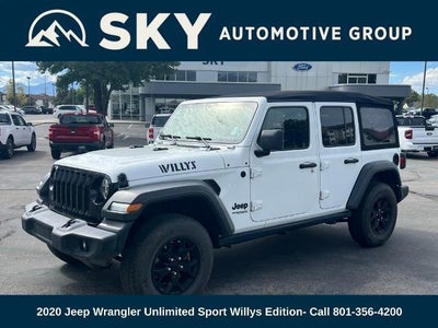 2020 Jeep Wrangler Unlimited 4X4 Sport 4DR SUV