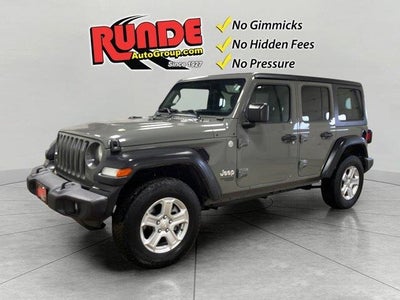 Photo of a 2019 Jeep Wrangler Unlimited 4X4 Sport 4DR SUV for sale