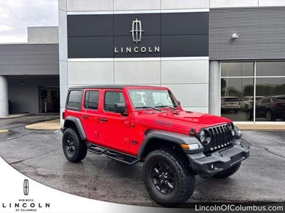 Photo of a 2020 Jeep Wrangler Unlimited 4X4 Sport 4DR SUV for sale